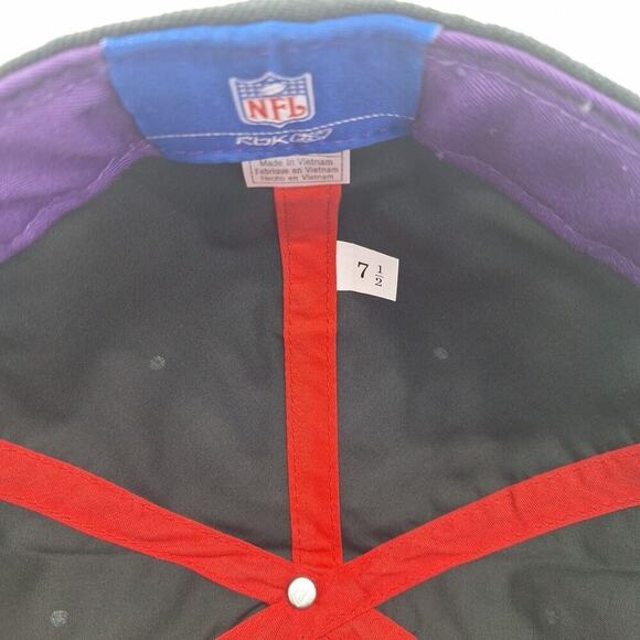 Cincinnati Bengals Reebok Multi-Color Polka Dots Fitted Cap Hat Size: 7 1/2 - Picture 7 of 7